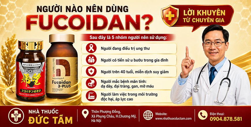 Người nào nên dùng Fucoidan
